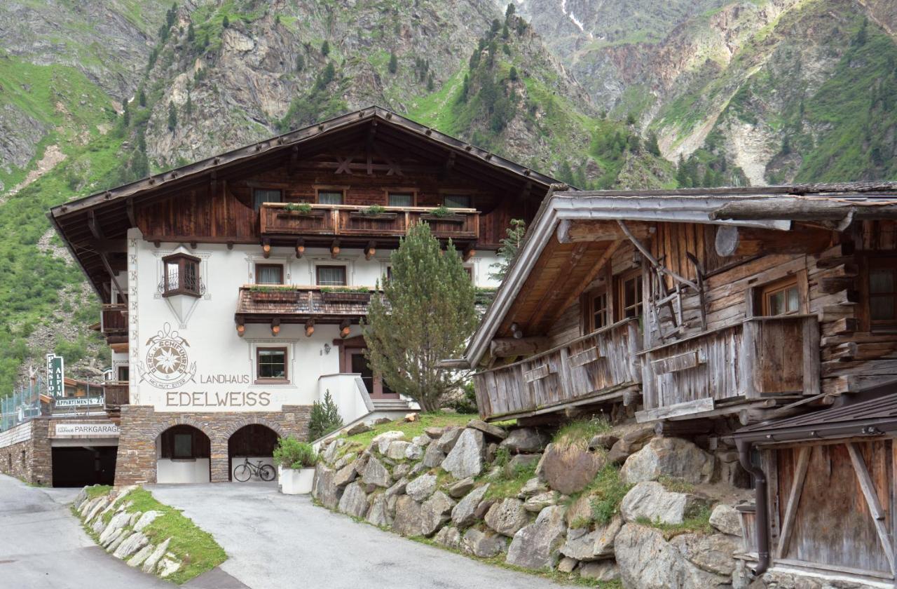 Landhaus Edelweiss Hotel Sankt Leonhard im Pitztal Ngoại thất bức ảnh